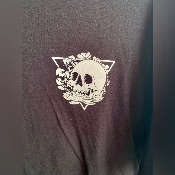 LCM Men’s Short Sleeve TShirt Black Size X-Large - Picture 2 of 6